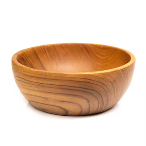 ถ้วยจุ่มเครื่องปรุงอาหาร8ชิ้นทำจากไม้ด้วยงานฝีมือเสี้ยว - Product Image 2