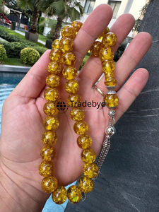 Tasbih Mala de Resina Islámica de Primera Calidad, Cuentas de Oración Hechas a Mano para Hombres y Mujeres, Juego de Regalo Espiritual de Tradebyd - Product Image 5