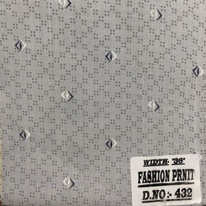Luxury Printed Check Shirting Fabric | 36 Inch Width Textile for Garments from Indian Manufacturer in Best price - Product Image 1