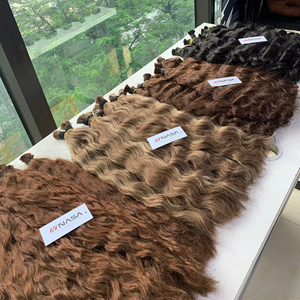 Extensions de cheveux vierges vietnamiens de qualité supérieure, cheveux humains naturels ondulés pour un look naturel, pour tous - Product Image 1