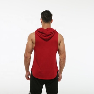 Men's Fitness Clothing Gym T-Shirts and <b>Stringer</b> <b>Vests</b> Sleeveless Sweatshirt Top for Bodybuilding Workout Gym Tank Tops - Product Image 4