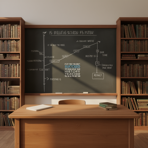 Camiseta para profesores de historia: Si en un primer momento no consigues tener éxito, intenta hacer lo que te dijo tu profesor de historia por primera vez. - Product Image 3