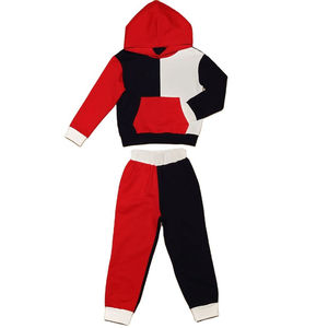 Ensemble de survêtement de sport pour garçons, 2 pièces, de qualité supérieure, avec logo personnalisé, poids lourd, style streetwear, entraînement, veste et pantalon de jogging pour adultes - Product Image 2