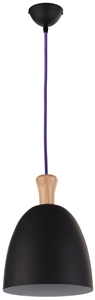 Striscia decorativa in tessuto da 5 metri, liscia, viola lucido (CIR62CTS65) - Product Image 2