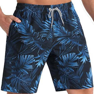 Shorts de Baño Casuales para Hombre de Alta Calidad, Secado Rápido, Transpirables, 100% Algodón, Servicio OEM, Cierre con Cordón, Bolsillos, Ropa de Playa - Product Image 2