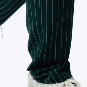 Durable <b>Men's</b> <b>Pinstripe</b> Drawcord Pants - High-Quality, Comfortable, and Perfect for Everyday Wear and Casual Activities - Product Image 5