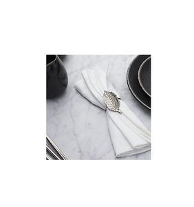 Rond de serviette en métal avec un design élégant et artisanal pour la décoration de la table à manger à la maison avec un style intemporel artistique vintage rustique - Product Image 1