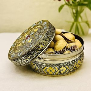 Boîte de rangement décorative pour servir du chocolat sec Mukwas Cadeau de mariage Boîte Chapati Roti Paniers de rangement Produit - Product Image 5