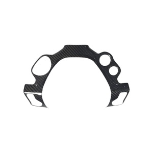 Rivestimento per Pulsanti del Volante in Vera Fibra di Carbonio 3K Twill Lucido per <span class=keywords><strong>Ferrari</strong></span> 458 Italia, <span class=keywords><strong>Accessori</strong></span> Interni <span class=keywords><strong>Auto</strong></span> di Lusso - Product Image 2