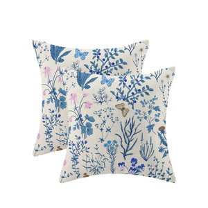 Textile de maison de haute qualité 100% coton multicolore impression personnalisée housse de coussin fournisseur indien - Product Image 5
