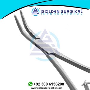 Pince de placement élastique orthodontique Mathieu Ligature incurvée tenant des instruments chirurgicaux dentaires pour le manuel de dentisterie d'endodontie - Product Image 4