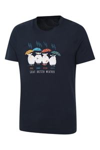 เสื้อยืดผ้าฝ้ายหนาสำหรับผู้ชายเสื้อยืดผ้าฝ้าย100% ออกแบบโลโก้ได้ตามที่ต้องการ - Product Image 3