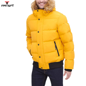 แจ็กเก็ตแบบขนเป็ดคอตั้งของผู้ชายเสื้อแจ็คเก็ตกันลมกันน้ำกันฝนและหิมะสำหรับฤดูหนาว - Product Image 5