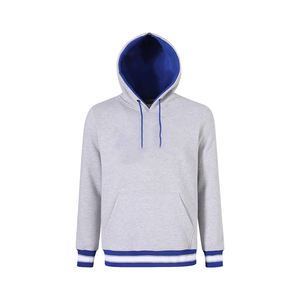 Sudadera con Capucha Personalizada de la Universidad Hampton, Color Gris Jaspeado, Forro de Chenilla, 300g, Felpa Premium, Bolsillo Canguro, Invierno, 100% Orgánica - Product Image 1