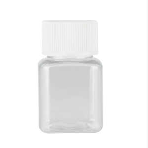Wholesale New Square <b>Bottle</b> 30cc PET Plastic <b>Bottle</b> Pharmaceutical Grade for Vitamins and <b>Pills</b> from Vietnam - Product Image 3