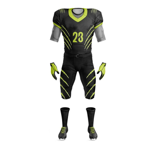 Uniforme de Fútbol Americano Reversible para Hombres Personalizar Tackle Twill Jersey de Fútbol Americano Juvenil de Alta Calidad con Conjunto de Pantalón - Product Image 2
