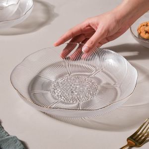 Plaque de verre à motif pressé d'inspiration vintage, idéale pour les collections antiques, les thèmes de cuisine rustique ou la décoration - Product Image 4