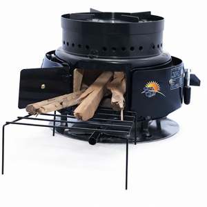 Compact Portable <b>Wood</b> Burning Stove <b>Wood</b> Burning Stove with Log Storage <b>Shelf</b> At Best Price By India Manufacturer - Product Image 2