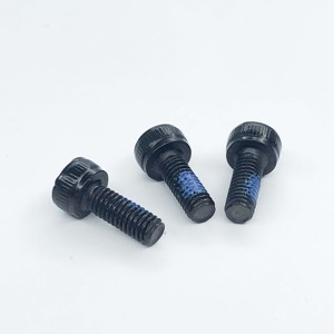 Electroforesis negra de acero inoxidable, rosca completa, media rosca, hexagonal, tornillo de cabeza hueca - Product Image 2