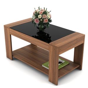 โต๊ะกาแฟ daist ที่ทำจากไม้สักลายแปลกใหม่ - Product Image 5