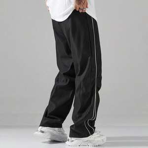 กางเกงวอร์มผู้ชายแบบลำลอง น้ำหนักเบา ทรงตรง ลายทอ ผ้าโพลีเอสเตอร์/ไนลอน ทรงแบ็กกี้ ขาตรง สำหรับเล่นกีฬา - Product Image 2