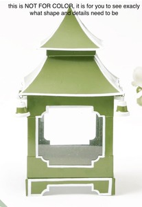 โคมไฟแก้วเคลือบสีชมพูและสีขาวสำหรับตกแต่งบ้านที่ดีที่สุดของตกแต่งบ้านในร่มและกลางแจ้งใหม่ทำด้วยมือ - Product Image 5