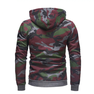 Nouveauté 2026 – Sweat-shirts et sweats à capuche pour hommes de qualité supérieure, sublimés, 100 % polyester polaire, style camouflage, avec fermeture éclair - Product Image 2