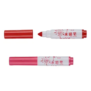 Op Maat Gemaakte Diverse Kleuren Chunky Wasbaar Water Kleur Pen Promotie Cadeau Jumbo Tip Kleur Marker Pen