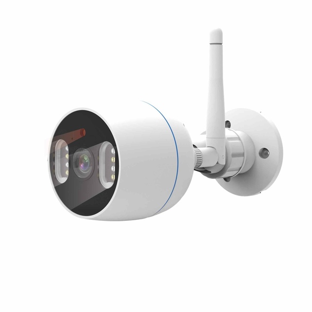 Smart Outdoor Security Camera with IP65 Rating 85 Beam Angle Motion Detection & Night Vision (GSC 405025000)