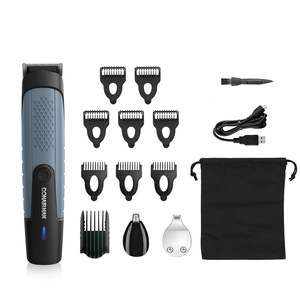 Recortadora Profesional de Litio para Hombre, Resistente al Agua IPX7, Cuchilla de Acero Inoxidable, 2500mAh, USB, Disponible en Francés y Español, Enchufes US y UK - Product Image 3