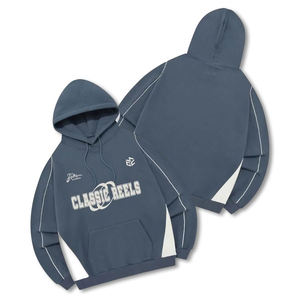 Sudadera con Capucha Extra Grande de Algodón Orgánico Grueso con Estampado Personalizado para Hombre, 400GSM, Cómoda y Adecuada - Product Image 3