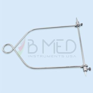 Anillo ortopédico de acero inoxidable recto medio con arco de tracción Bohler de alta calidad con cerraduras de tornillo para alineación de fractura ósea CE - Product Image 3