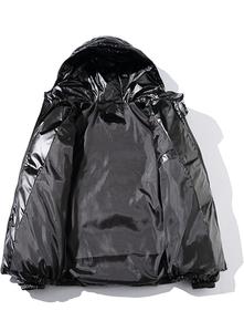 เสื้อแจ็กเก็ตมีฟองของผู้ชายผ้าแคนวาสรูปทรงและสไตล์ใหม่ - Product Image 4