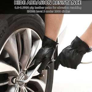 Gants de travail avec rembourrage absorbant les chocs pour une sécurité accrue des mains, équipement utilitaire polyvalent, gants de travail pour la construction et la mécanique - Product Image 5