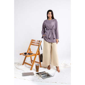 เสื้อคลุมผ้าฝ้ายวิสโคสย้อมสี รุ่น IPS-44136 ระบายอากาศได้ดี - Product Image 4