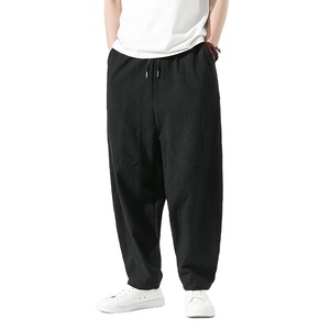 Streetwear Style <b>Mens</b> Lightweight <b>Linen</b> Pants At Wholesale Rate Summer Clothing Everyday Wear Usage <b>Linen</b> <b>Trouser</b> - Product Image 6