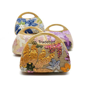 Designer embroidered clutch purse for wedding and party use by Tradebyd - Product Image 1