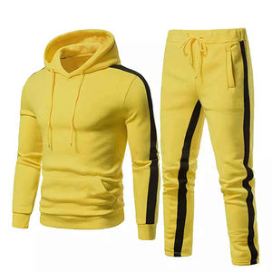 Conjunto deportivo de dos piezas para hombre Fitness Running Jogging Gym-Chándal impermeable de invierno de talla grande - Product Image 1