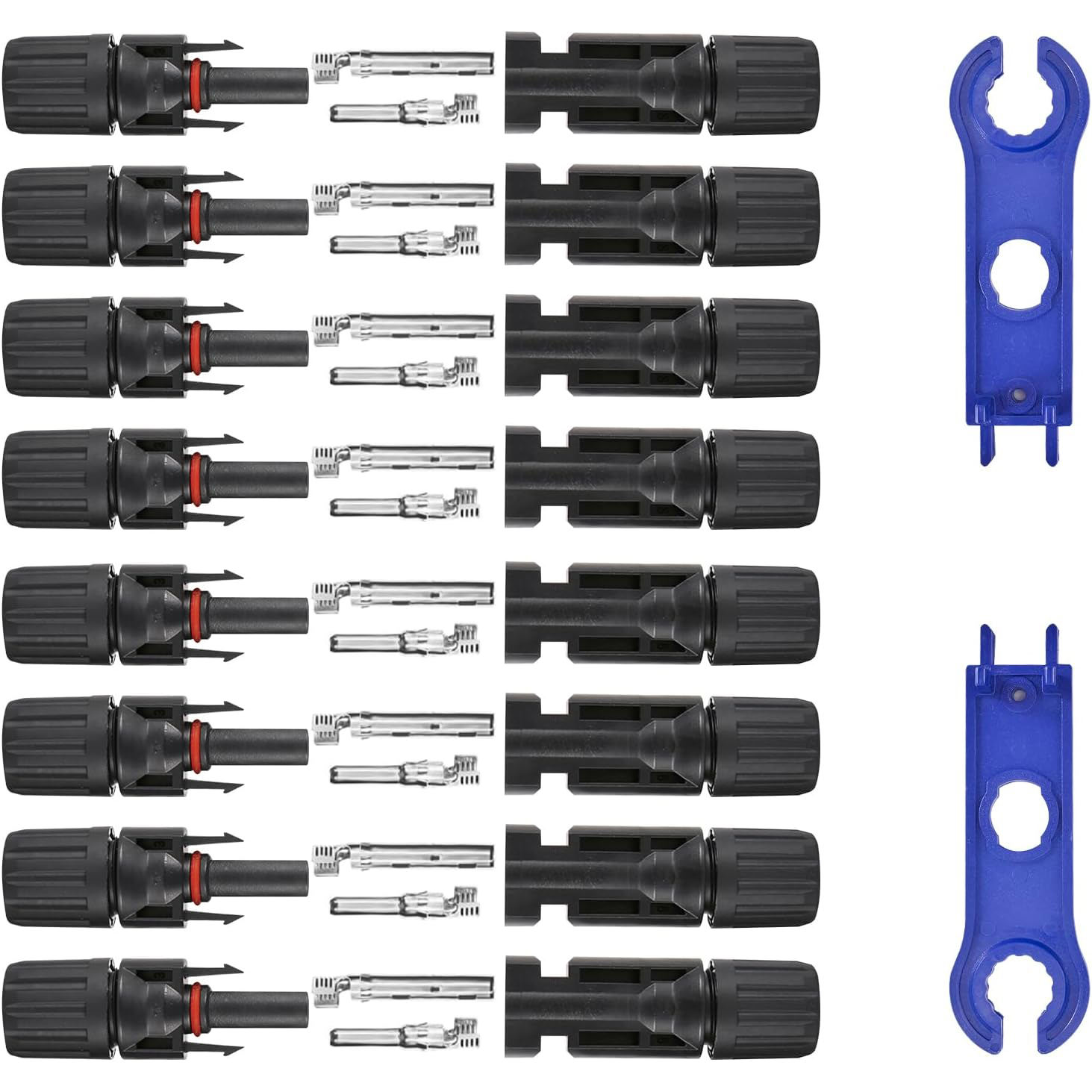 20PCS connectors +2pcs Spanners