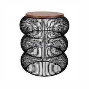 Classique Top Vente En Bois et En Métal Forme Personnalisée Table D'appoint De Haute Qualité Conception Fantaisie Table D'appoint Meubles De Salon - Product Image 2