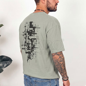 เสื้อยืดพิมพ์ลายกราฟิกคุณภาพพรีเมียม ผ้าฝ้ายนุ่ม สวมใส่สบาย ระบายอากาศได้ดี เหมาะสำหรับใส่ลำลองทุกวัน แฟชั่นสำหรับผู้ชาย - Product Image 4