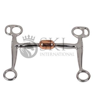 Venta al por mayor mejores OEM Western Bits de alta calidad de acero inoxidable y cobre boquilla de rodillo para montar a caballo gran oferta - Product Image 5