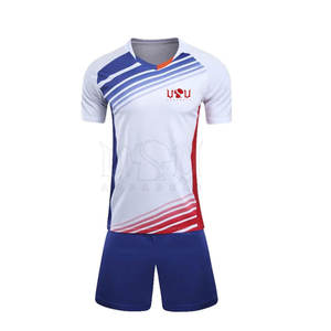 Uniforme de fútbol superventas, uniforme de sublimación digital con cuello redondo y logotipo personalizado, uniforme de fútbol - Product Image 1