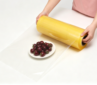 Film alimentaire en PVC pour l'emballage des produits frais, film alimentaire transparent pour fruits et légumes