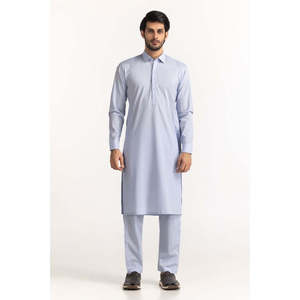 Ensembles de vêtements d'extérieur pour hommes Blue Opus en tissu Lotus non cousu - Product Image 6