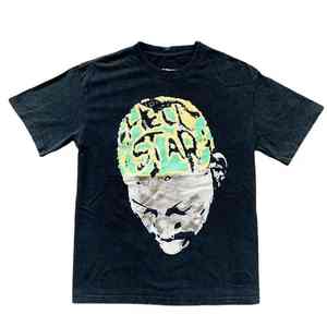 Camiseta Hell Cotton Star de alta calidad con etiquetas Hellish Star Street Wear para hombre - Product Image 3