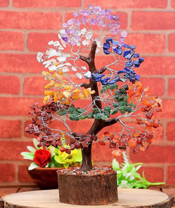 En vrac 7 Chakra Cristal Arbre de Vie À La Main Guérison Cristal Figurines pour Énergie Positive Feng Shui Home Office Decor - Product Image 6