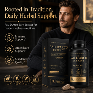 Capsule di Estratto di Pau D'Arco 15000mg con Estratto di Origano e Foglie d'Olivo, <span class=keywords><strong>Integratore</strong></span> Tradizionale per il Supporto Immunitario OEM - Product Image 2