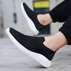 รองเท้าดีไซน์ผ้าระบายความร้อนของผู้ชายแบบพรีเมี่ยม, รองเท้าผ้าระบายความร้อนคุณภาพสูงระบายอากาศได้และสวมใส่สบายพร้อมคุณสมบัติที่อบอุ่น - Product Image 3