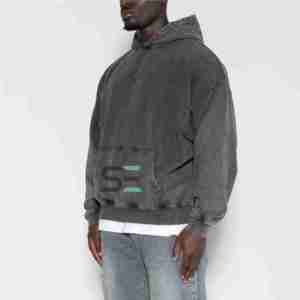 <b>Men</b> <b>Hoodie</b> Sweatshirt 100% Cotton Long Sleeve Printed High Quality Cotton Printed Customized Oversize Hoodies & Sweatshirts - Product Image 3